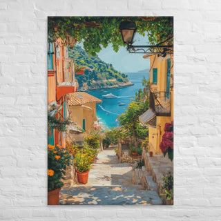 The Mediterranean - Canvas Print