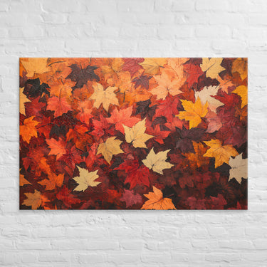 Fall Leves - Pattern Canvas Print